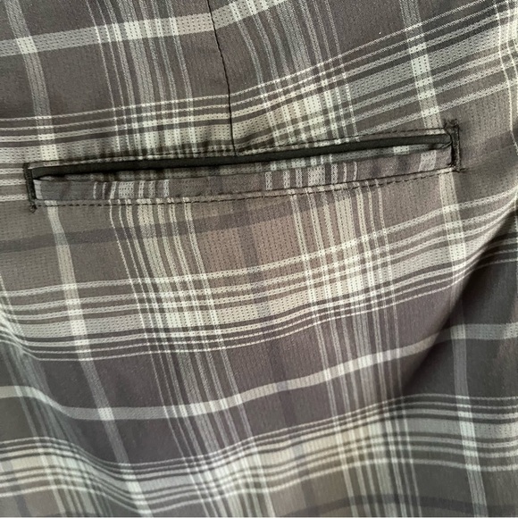 Nike Golf Shorts Dri Fit Tour Performance Plaid Flat front Athletic Mens Size 30 - Picture 4 of 9